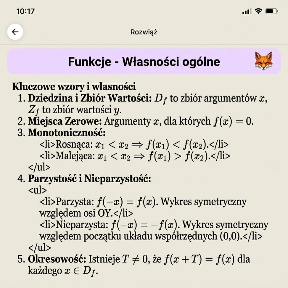 Matematyka Matura 2026 nauka