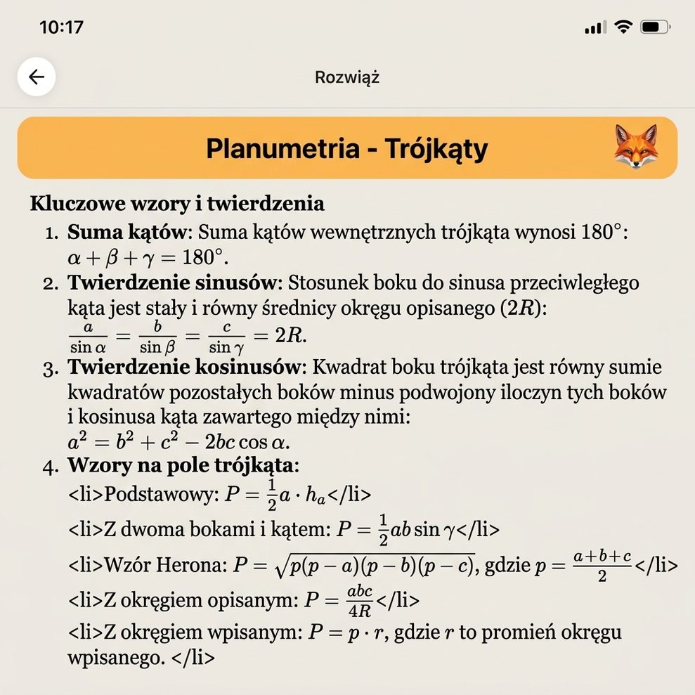 Matematyka Matura 2026 nauka