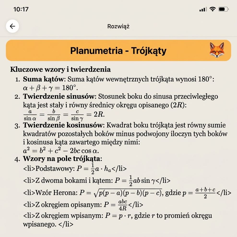 Matematyka Matura 2026 nauka